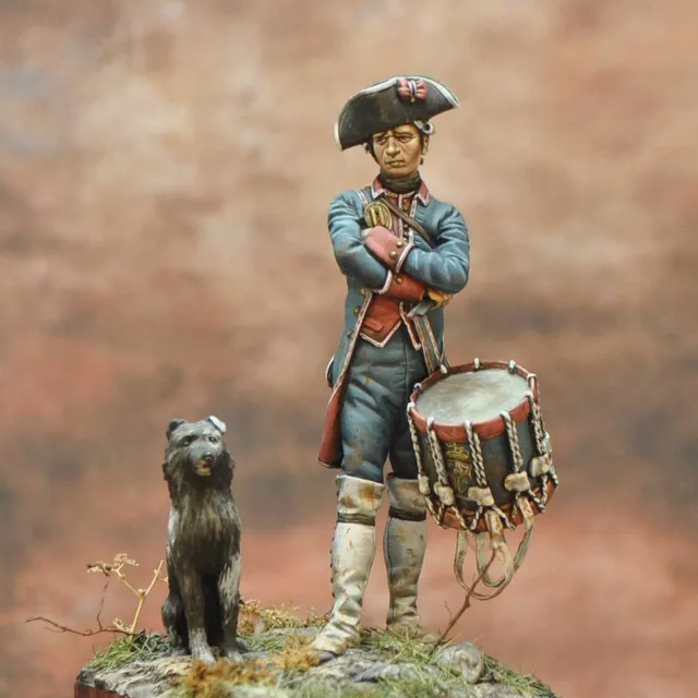 Art Girona Spanish Serie Soria Tambour 1781 figurine 54mm