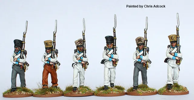 Perry Miniatures Napoleonic NCR35 figurines fusiliers Reuss 28mm
