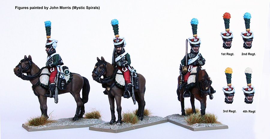 Perry Napoleonic FN226 Gardes d'honneur figurine cheval