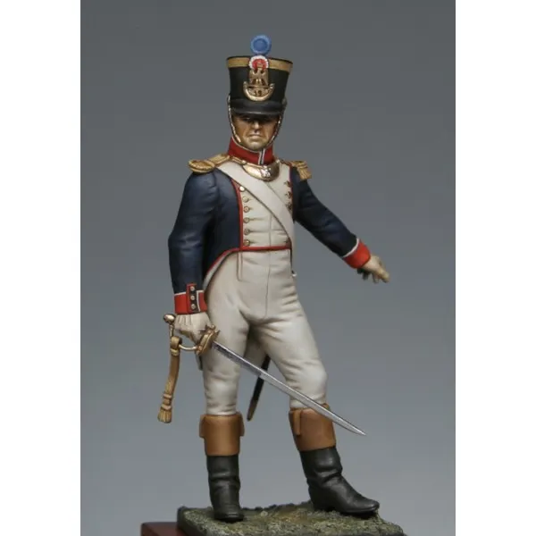 ART GIRONA Miniatures Officier infanterie ligne 1812 figurine 54mm