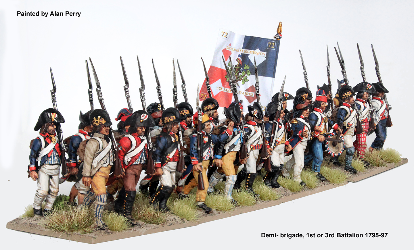 Perry Miniatures REVF 80 Infanterie française boîte 45 figurines
