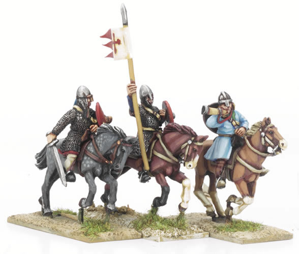 Perry Miniatures Crusades CU2 figurines commandement cavalerie 28mm