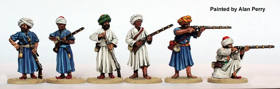 Perry Miniatures Napoleonic OT27 fellahs mousquetaires figurines 28mm