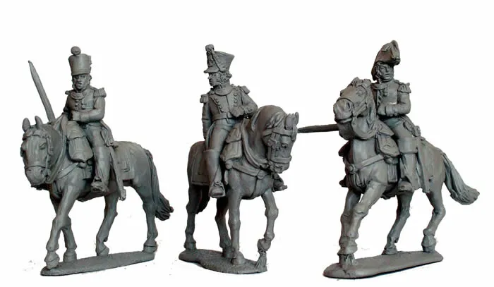 Perry Miniatures Napoleonic FN4 figurines colonels montés métal