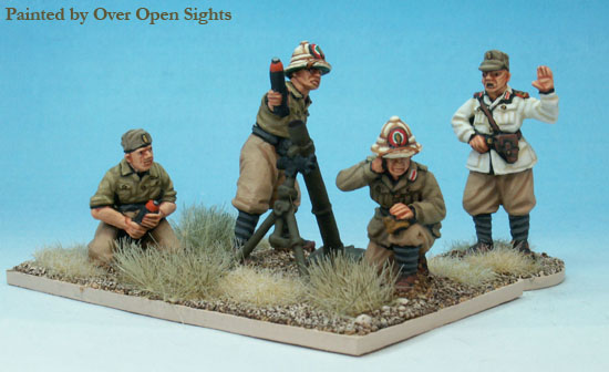 Perry Miniatures ITWW 10 figurines mortier italien 81mm 28mm