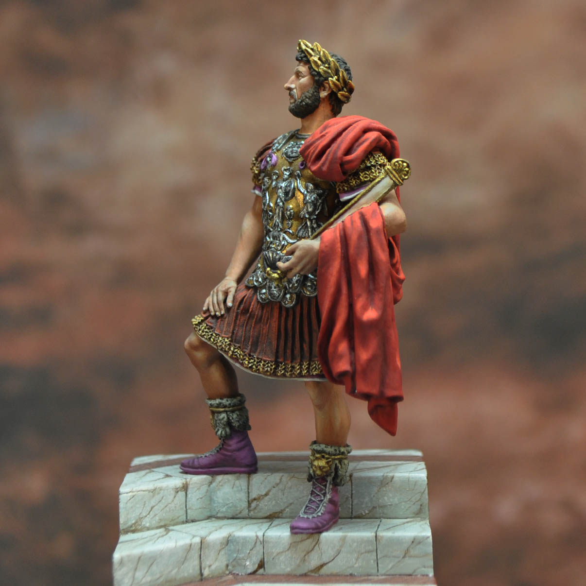 ART GIRONA Serie Historical Hadrien figurine empereur romain