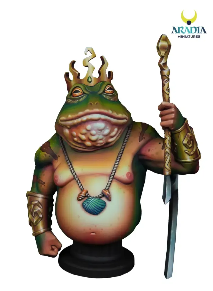 Aradia Classic Fantasy The King Figurine résine 75 mm à peindre