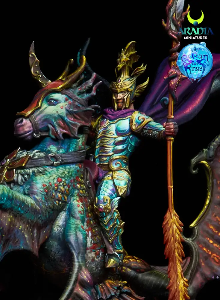 Aradia Ocean Kings The Tides Knight figurine à peindre