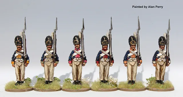 Perry Napoleonic EP13 grenadiers garde-à-vous figurines 28mm
