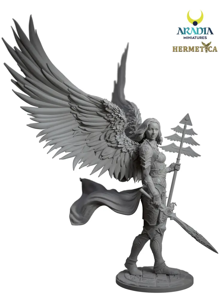 Aradia Hermetica Anael figurine 75 mm résine à peindre
