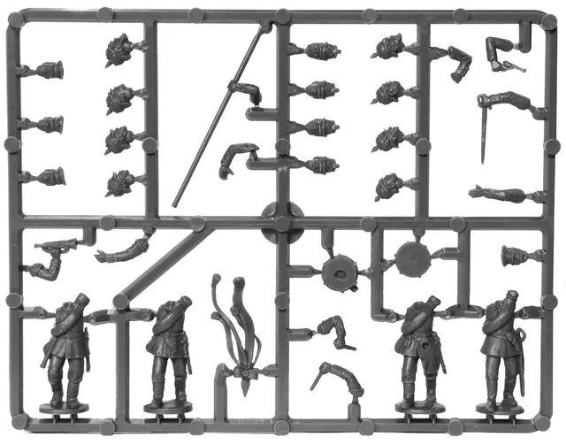 Perry Miniatures B79 figurines plastique 28mm commandement