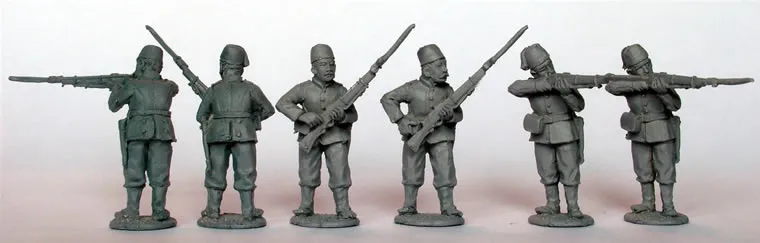Perry Miniatures Sudan SB51 infanterie égyptienne tir