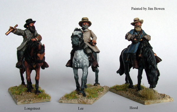 Perry Civil War ACW46 Commandement figurines 28mm montés