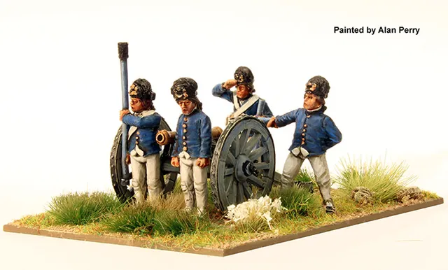 Perry Miniatures AW110 artillerie Royal canon 6 figurines 28mm