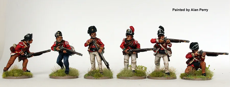 Perry Miniatures AW 212 figurines 28mm infanterie légère