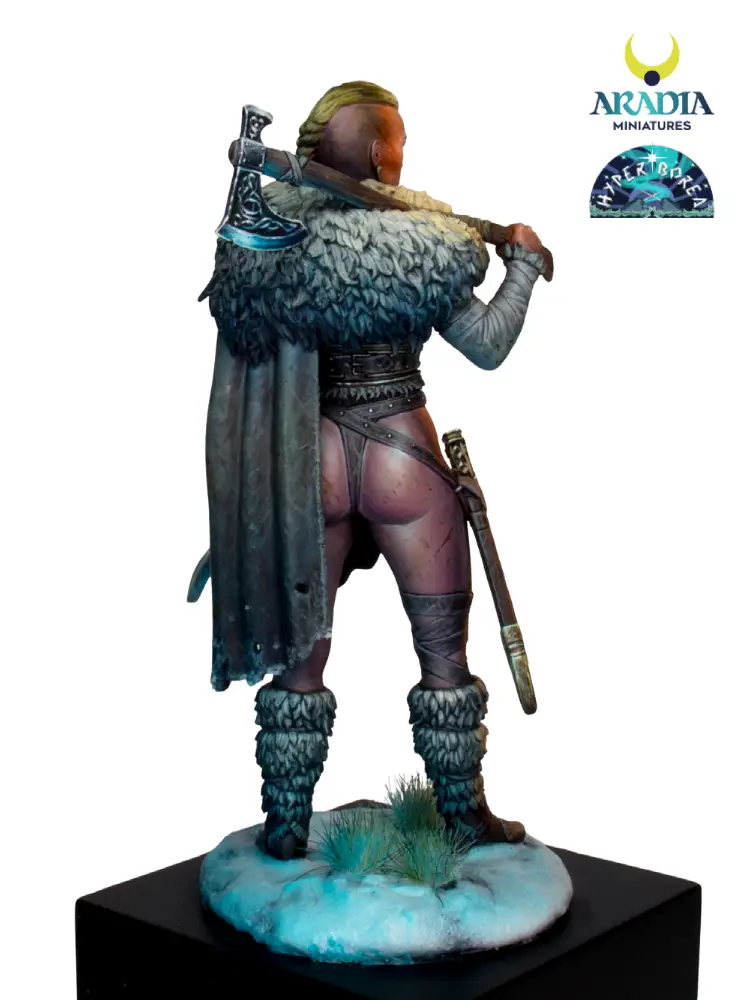 Aradia Hyperborea Thyra figurine résine déesse Hel