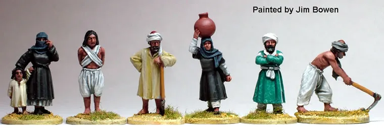 Perry Miniatures Crusades MA29 figurines civils 28mm