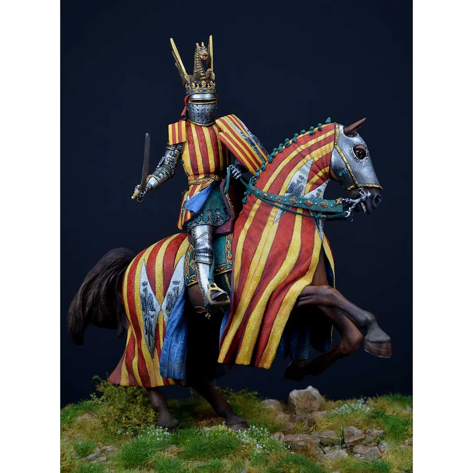 ART GIRONA 70mm Martí Humà figurine roi Aragón