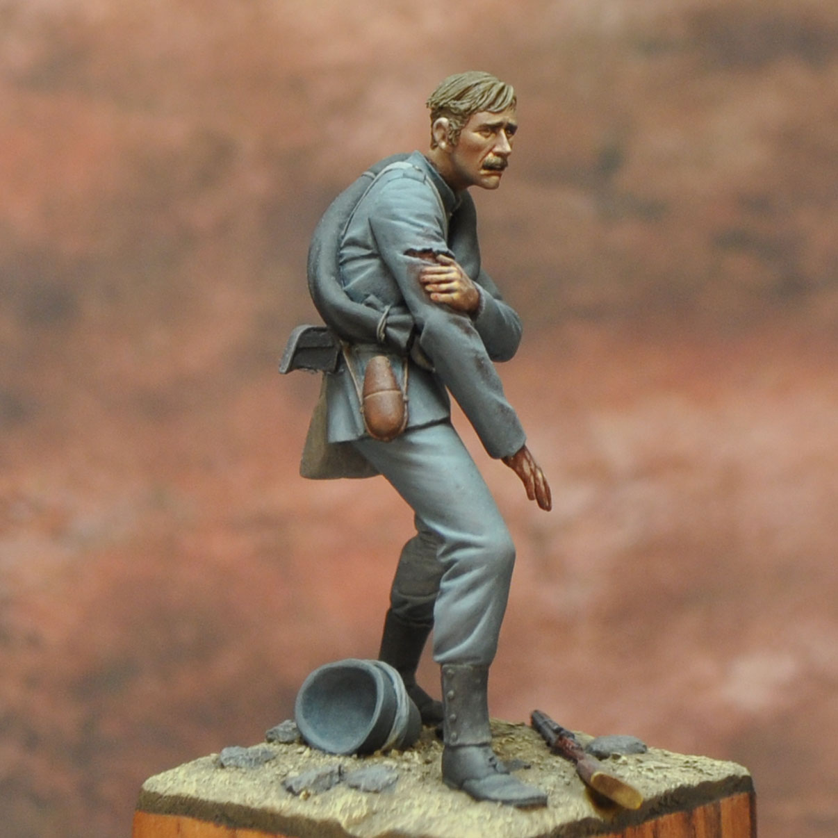 Art Girona International Private 33rd Regiment figurine 54mm