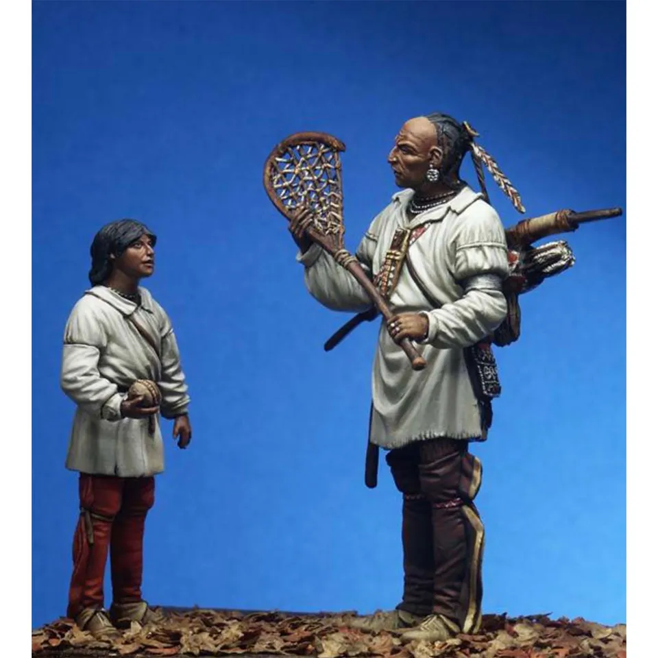 Art Girona Miniatures Lacrosse Players figurine 54mm sport