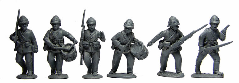 Perry Miniatures SB4 Infanterie britannique figurines métal commandement