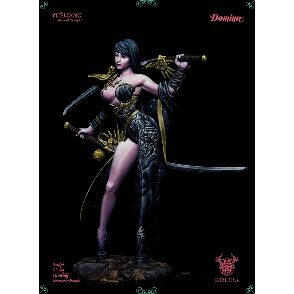 Art Girona Miniatures Yuèliàng Blade of night figurine à peindre