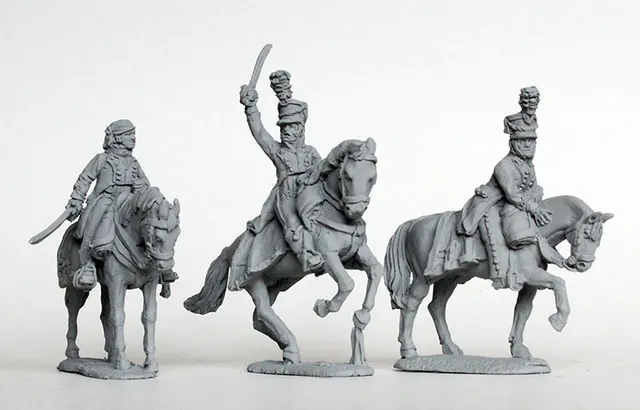Perry Napoleonic DAN48 figurines 28mm colonels danois montés