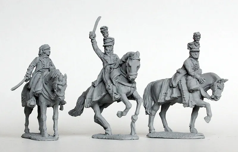 Perry Napoleonic DAN48 figurines 28mm colonels danois montés