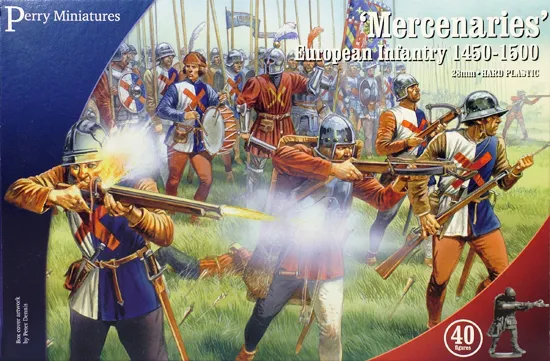 Perry Mercenaries WR20 infanterie européenne 1450-1500 40 figs