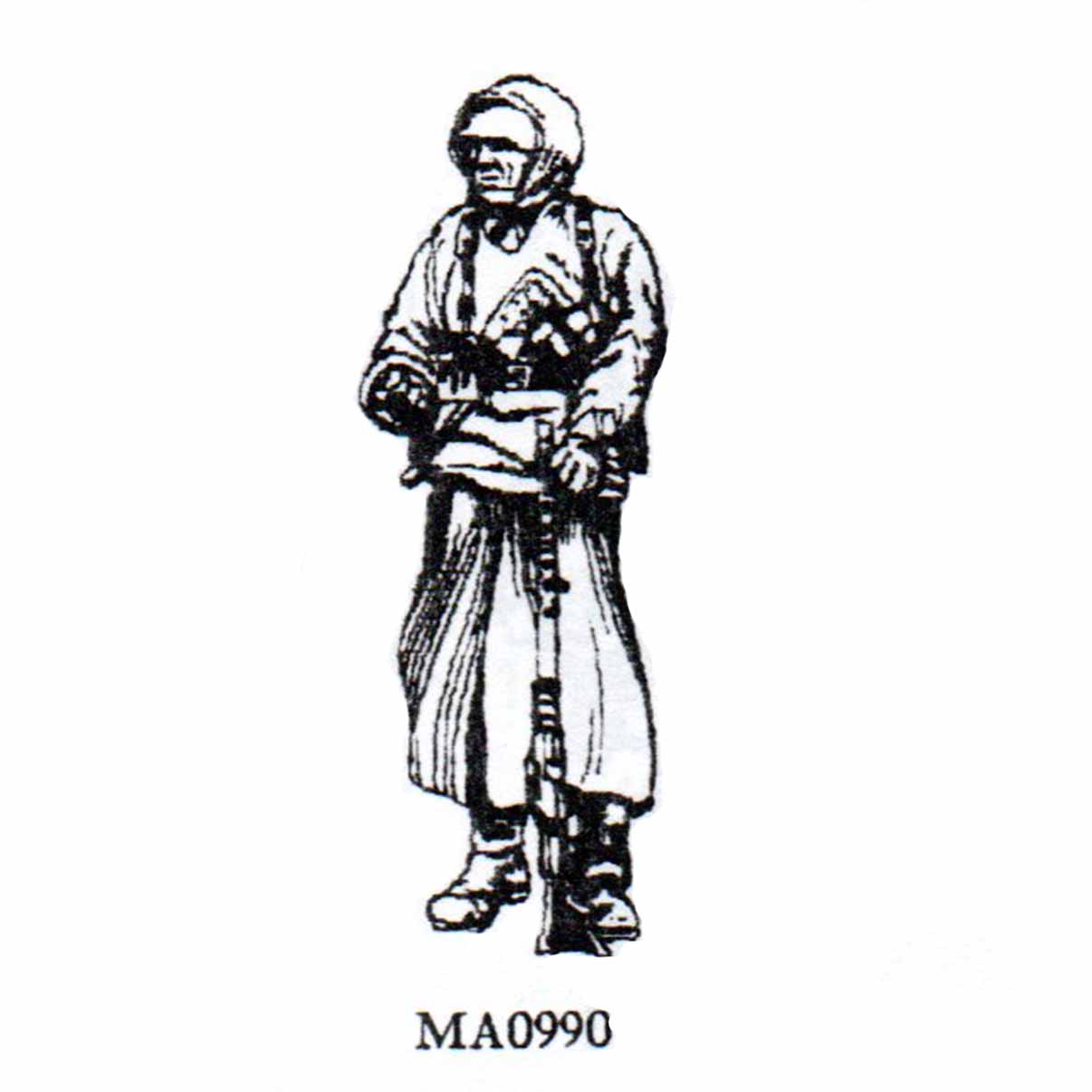 Art Girona Miniatures SS-Mann Das Reich MG34 figurine 1942