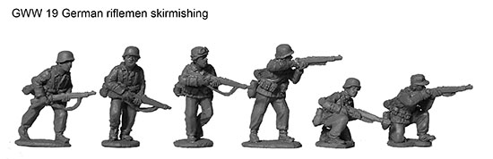 Perry GWW19 figurines infanterie fusils pantalon long 28mm
