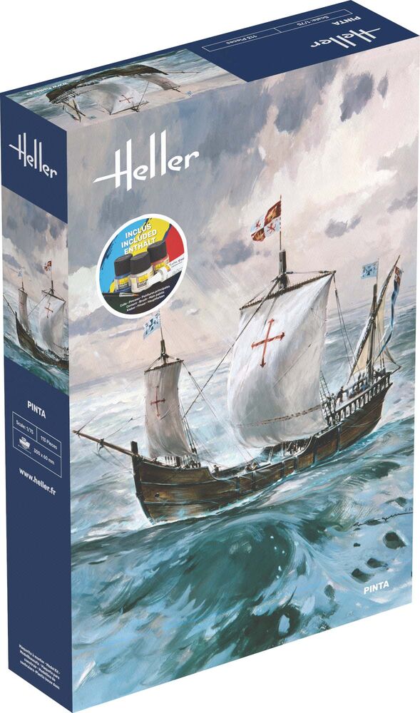 Heller Starter Kit Pinta 1/75 maquette bateau voilier