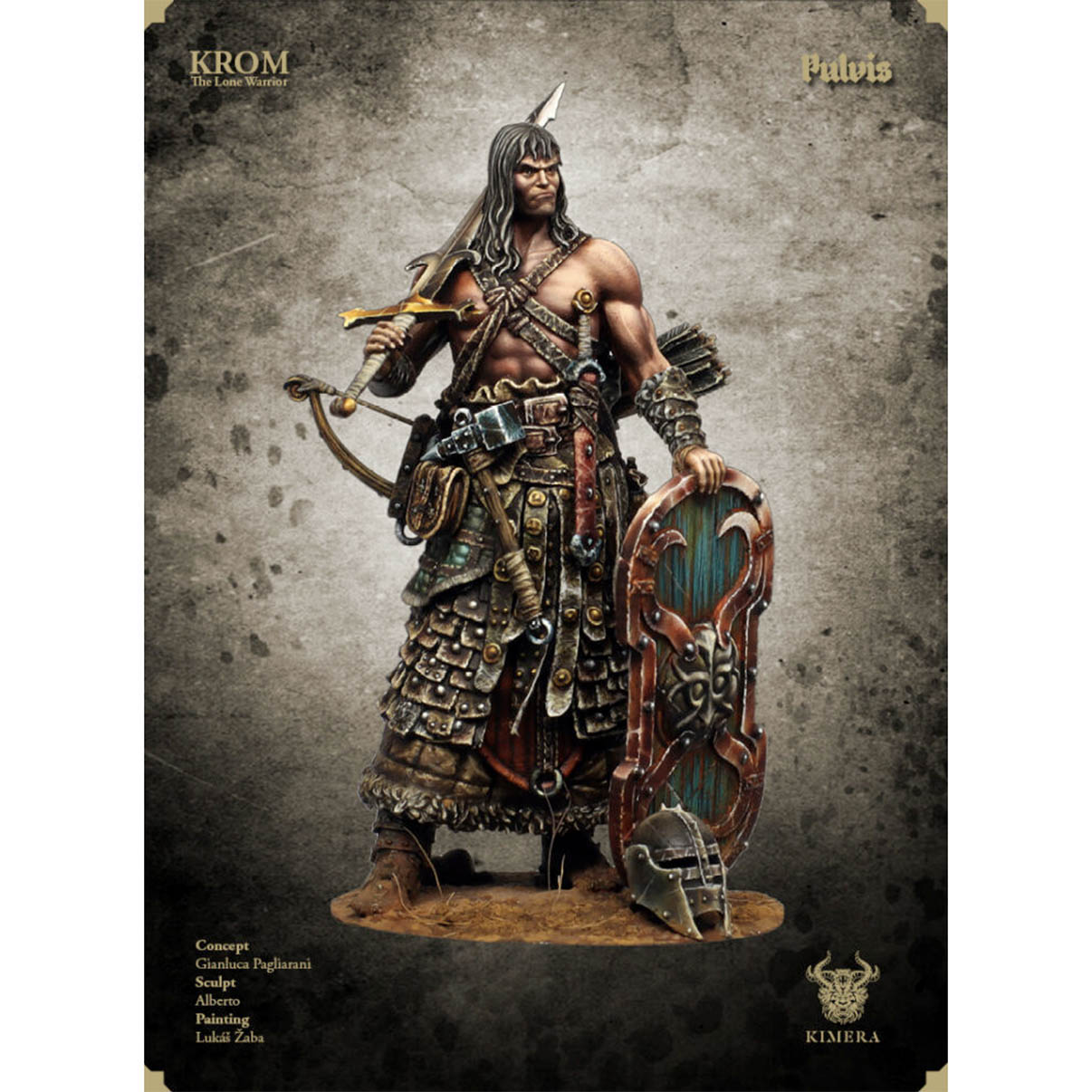 Art Girona Miniatures Krom figurine à peindre atelier