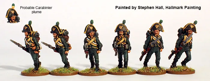 Perry Miniatures NCR17 Saxe-Weimar chasseurs figurines 28mm