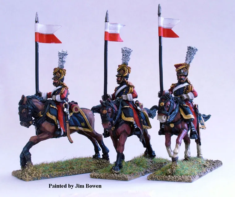 Perry Miniatures Napoléon FN123 Lanciers rouges figurines 28mm