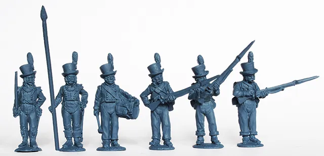 Perry Miniatures SPA 30 commandement figurines 28mm 1810-12