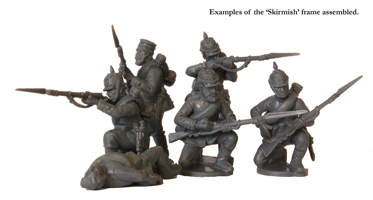 Perry PRU 2 infanterie prussienne tirailleurs boîte 39 plastique