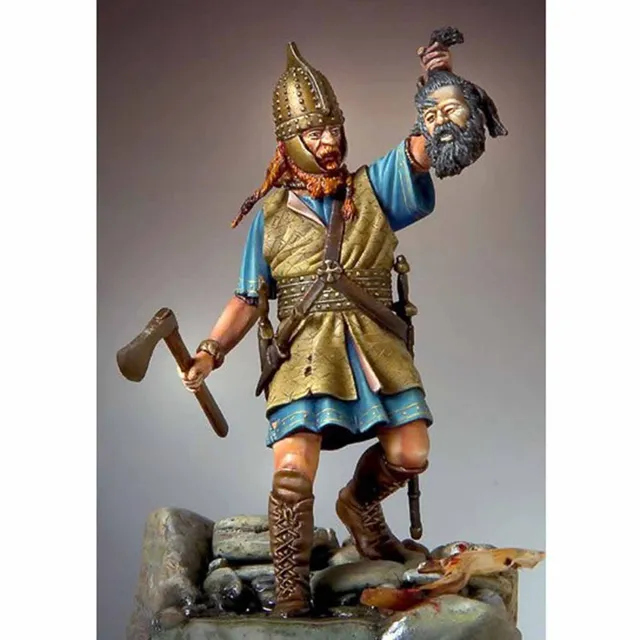 ART GIRONA Miniatures Celtic Warrior La Tène figurine 54 mm métal