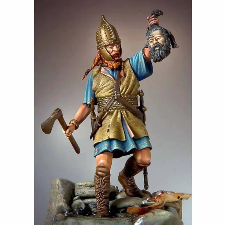 ART GIRONA Miniatures Celtic Warrior La Tène figurine 54 mm métal