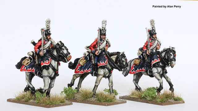Perry Miniatures Napoleonic EP 31 Hussards figurines shako galop