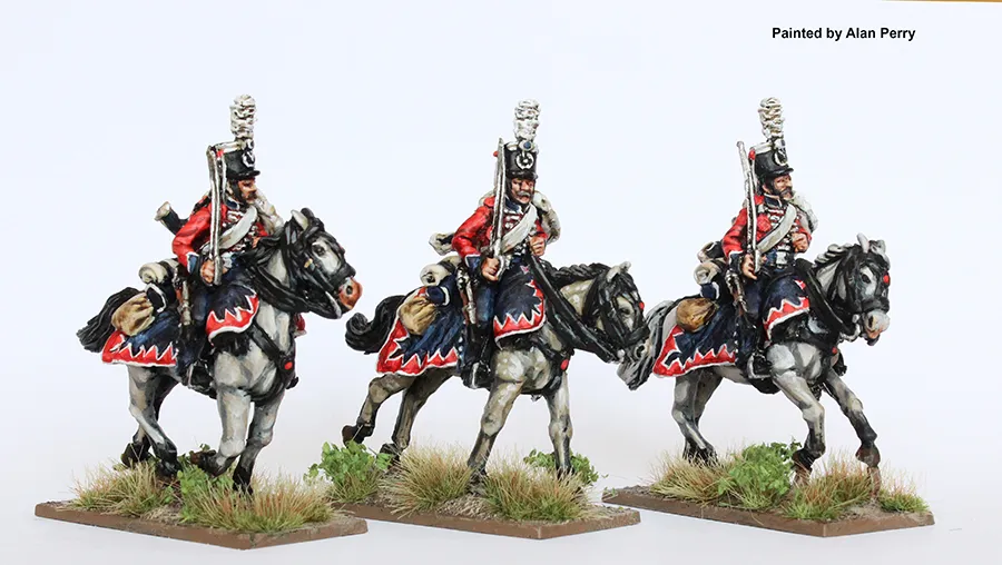 Perry Miniatures Napoleonic EP 31 Hussards figurines shako galop