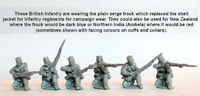 Perry Miniatures Intervention BIF 23 infanterie à genoux figurines 28mm