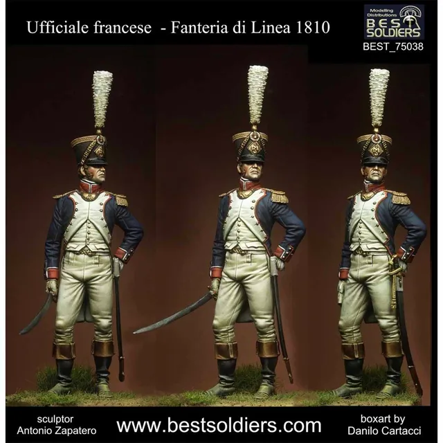 ART GIRONA Miniatures Officier infanterie 1810 figurine
