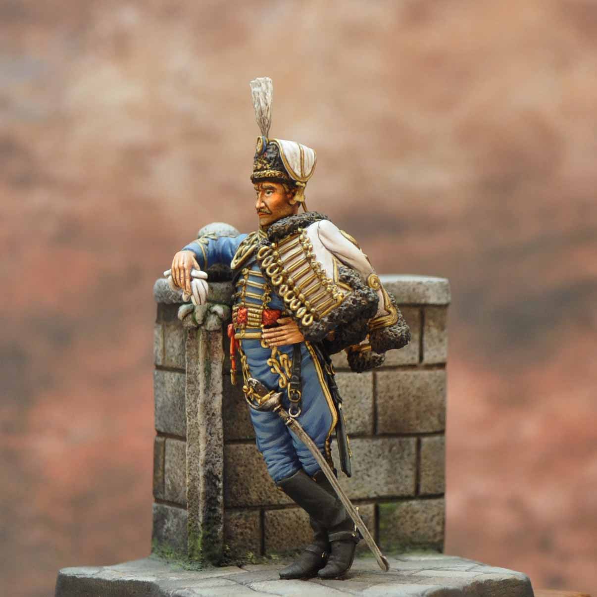 ART GIRONA Spanish Serie Húsares Princesa figurine 1909 54mm