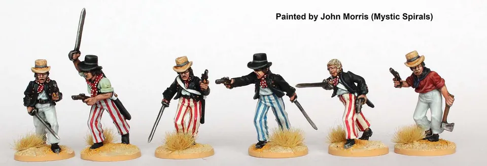 Perry Miniatures BH118 Marins pistolets et sabres à l'attaque