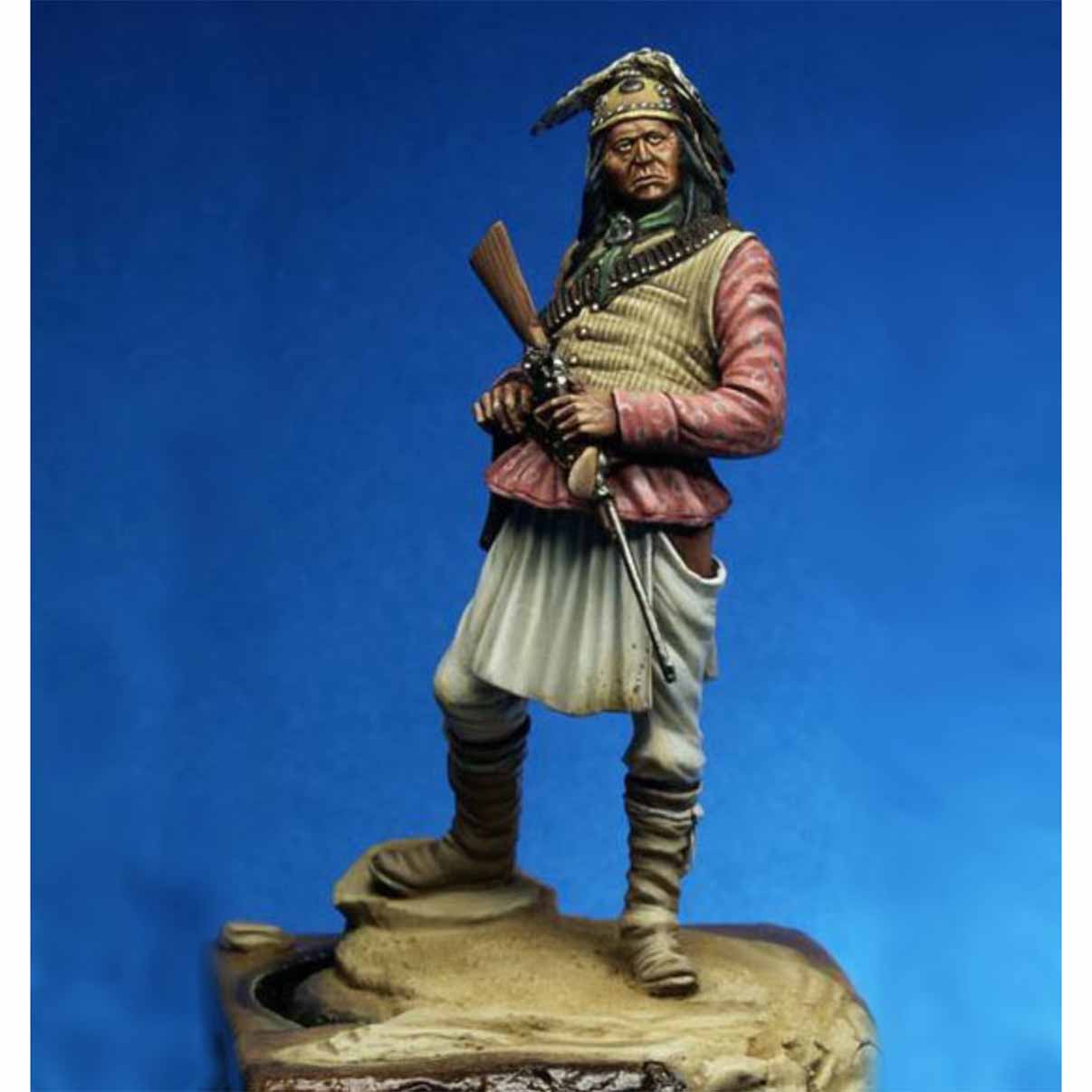 Art Girona Miniatures Lipan Apache figurine à peindre