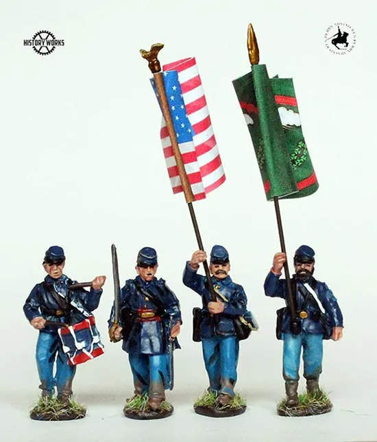 Perry Miniatures Pre-Painted 50018 figurines 28mm Union