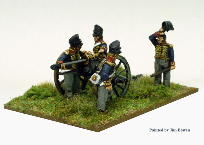 Perry Miniatures BH47 obusier Royal Foot Artillery 5,5 pouces