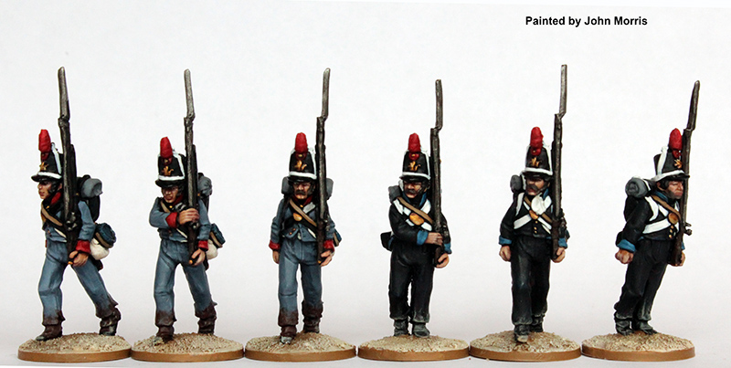 Perry Miniatures Napoleonic SPA 15 figurines fusiliers marche 1812-15