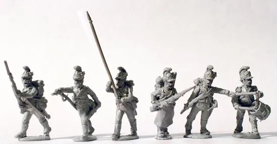 Perry Miniatures Napoleonic AN 25 figurines infanterie casques